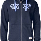 Худі на блискавці чоловіче Cutter&Buck Twisp Hood Fz з принтом, колір темно-синій - 358406580574XL