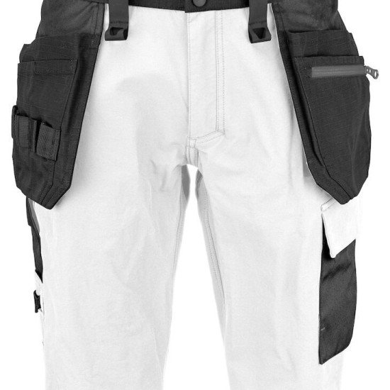 Шорти Projob 5562 Stretch, колір білий - 64556200-44