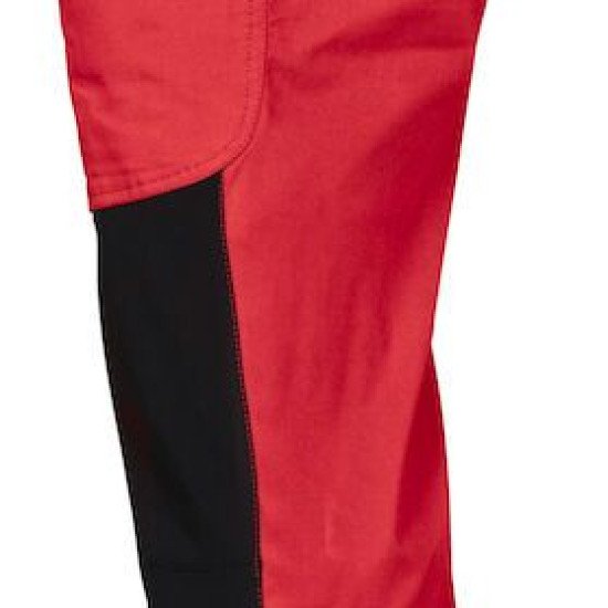 Штани Projob 2520 Stretch, колір червоний/чорний - 64252035-100
