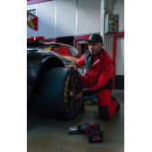 Штани Projob 2520 Stretch, колір червоний/чорний - 64252035-100