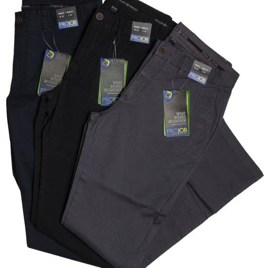 Штани чінос Projob 2550, колір темно-синій - 64255058-28/30