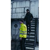 Куртка Projob 5437 зі світловідбиваючими елементами, колір темно-синій/жовтий - 6454375810-4XL