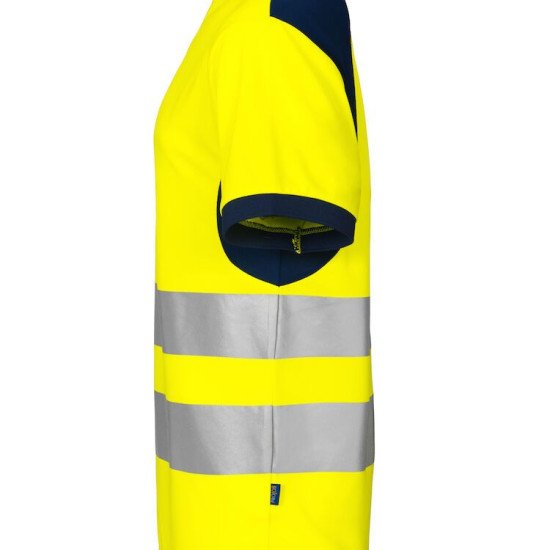 Футболка Projob 6009 EN ISO 20471, class 2, колір жовтий/темно-синій - 64600910-4XL Футболка Projob 6009 EN ISO 20471, class 2, колір жовтий/темно-синій - 64600910-4XL