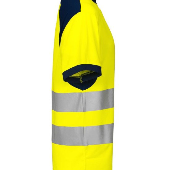 Футболка Projob 6009 EN ISO 20471, class 2, колір жовтий/темно-синій - 64600910-4XL Футболка Projob 6009 EN ISO 20471, class 2, колір жовтий/темно-синій - 64600910-4XL