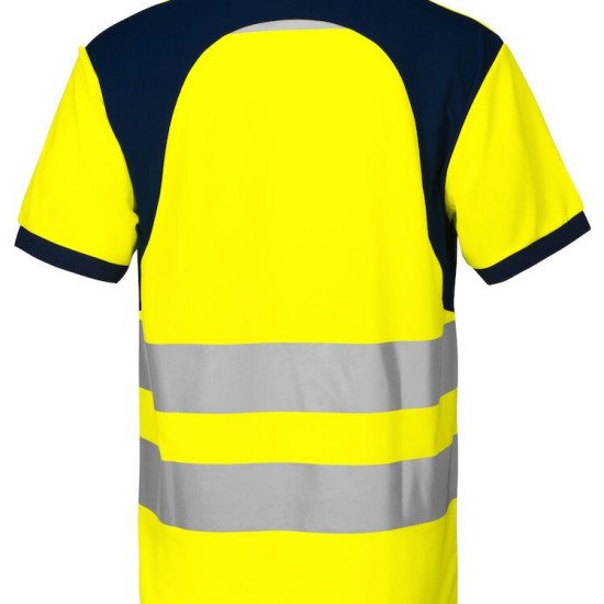 Футболка Projob 6009 EN ISO 20471, class 2, колір жовтий/темно-синій - 64600910-4XL Футболка Projob 6009 EN ISO 20471, class 2, колір жовтий/темно-синій - 64600910-4XL