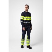 Світшот Projob 6129 EN ISO 20471, class 1, колір жовтий/чорний - 64612911-4XL Світшот Projob 6129 EN ISO 20471, class 1, колір жовтий/чорний - 64612911-4XL