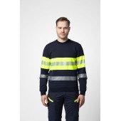 Світшот Projob 6129 EN ISO 20471, class 1, колір жовтий/чорний - 64612911-4XL Світшот Projob 6129 EN ISO 20471, class 1, колір жовтий/чорний - 64612911-4XL