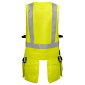 Жилет Projob 6704 EN ISO 20471, class 2, колір жовтий/темно-синій - 64670410-XS Жилет Projob 6704 EN ISO 20471, class 2, колір жовтий/темно-синій - 64670410-XS