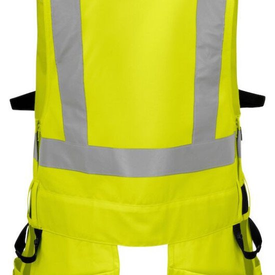 Жилет Projob 6704 EN ISO 20471, class 2, колір жовтий/темно-синій - 64670410-XS Жилет Projob 6704 EN ISO 20471, class 2, колір жовтий/темно-синій - 64670410-XS
