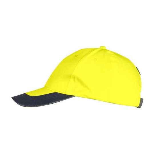 Кепка Projob 9013 зі світловідбиваючими елементами, колір жовтий/темно-синій - 64901310