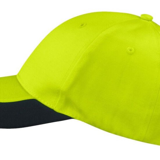 Кепка Projob 9013 зі світловідбиваючими елементами, колір жовтий/чорний - 64901311