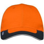 Кепка Projob 9013 зі світловідбиваючими елементами, колір помаранчевий/чорний - 6490131799