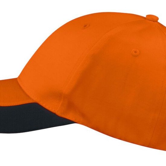 Кепка Projob 9013 зі світловідбиваючими елементами, колір помаранчевий/чорний - 6490131799