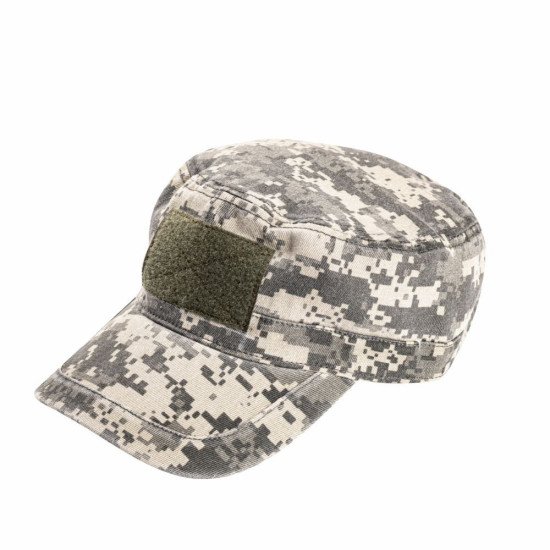 Кепка coFEE Military з липучкою велкро 50 х 80 мм, колір піксель сірий - 4034-54 CO-V
