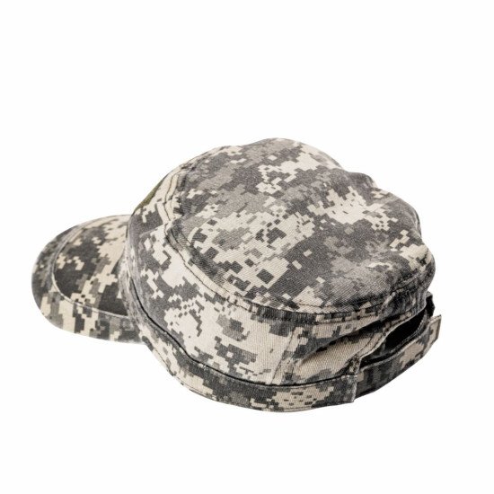 Кепка coFEE Military з липучкою велкро 50 х 80 мм, колір піксель сірий - 4034-54 CO-V