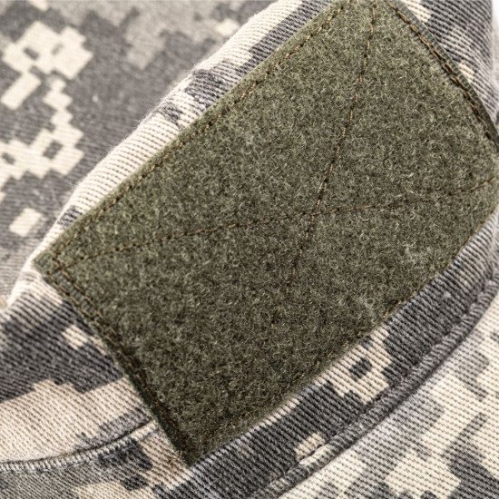 Кепка coFEE Military з липучкою велкро 50 х 80 мм, колір піксель сірий - 4034-54 CO-V