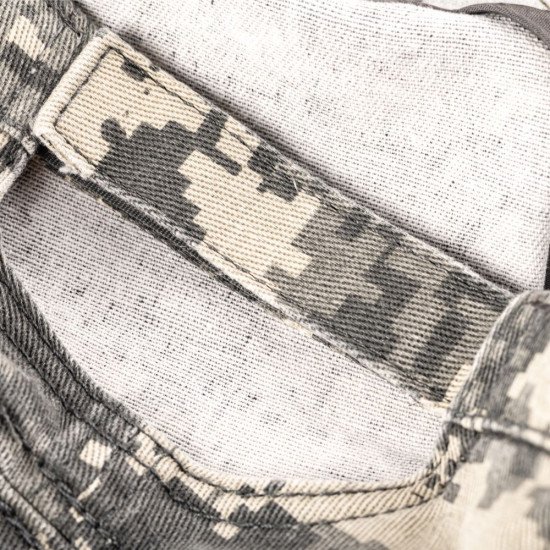 Кепка coFEE Military з липучкою велкро 50 х 80 мм, колір піксель сірий - 4034-54 CO-V