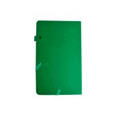 Блокнот в клітинку А5 Berganote Hard, тверда обкладинка, колір зелений - 50040138-04