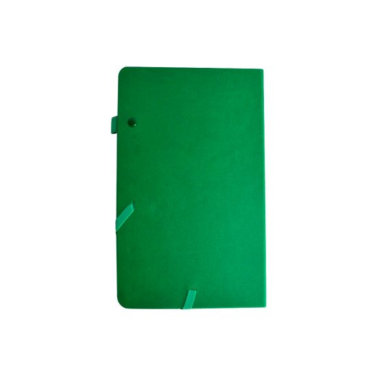 Блокнот в клітинку А5 Berganote Hard, тверда обкладинка, колір зелений - 50040138-04