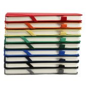 Блокнот в клітинку А5 Berganote Hard, тверда обкладинка, колір зелений - 50040138-04