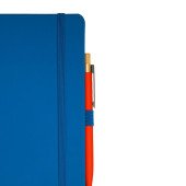 Блокнот в клітинку А5 Berganote Soft, тверда обкладинка, колір синій - 50040238-03