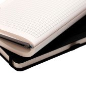 Блокнот в клітинку А5 Berganote Soft, тверда обкладинка, колір сірий - 50040238-04