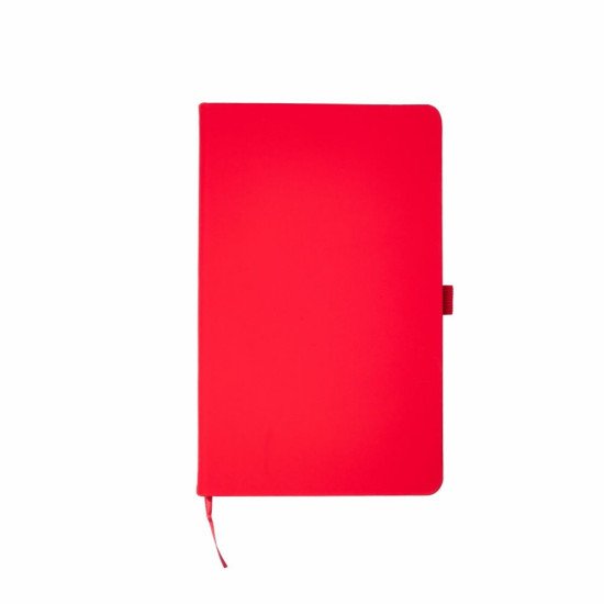 Блокнот в клітинку А5 Berganote Soft, тверда обкладинка, колір червоний - 50040238-02