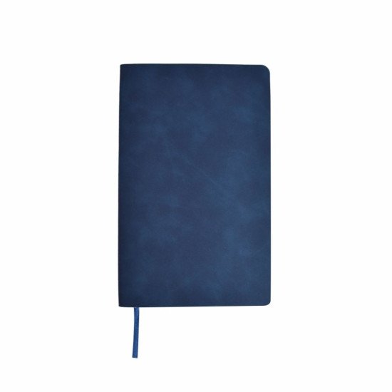 Блокнот в лінію А5 Berganote Delgado, м'яка обкладинка, колір темно-синій - 50040438-44