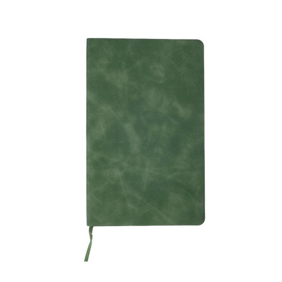 Блокнот в лінію А5 Berganote Delgado, м'яка обкладинка, колір темно-зелений - 50040438-99