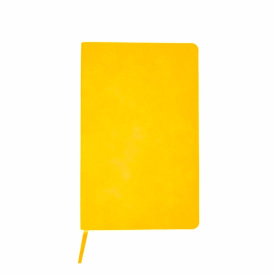 Блокнот в лінію А5 Berganote Delgado, м'яка обкладинка, колір жовтий - 50040438-05
