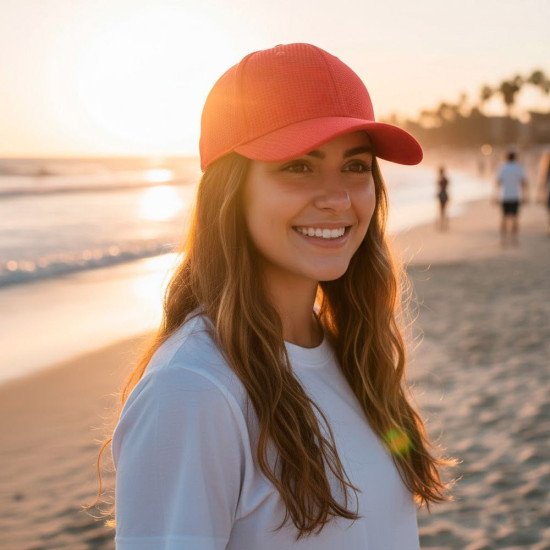 Кепка coFEE Cool feeling, колір червоний - 4221.5 COV