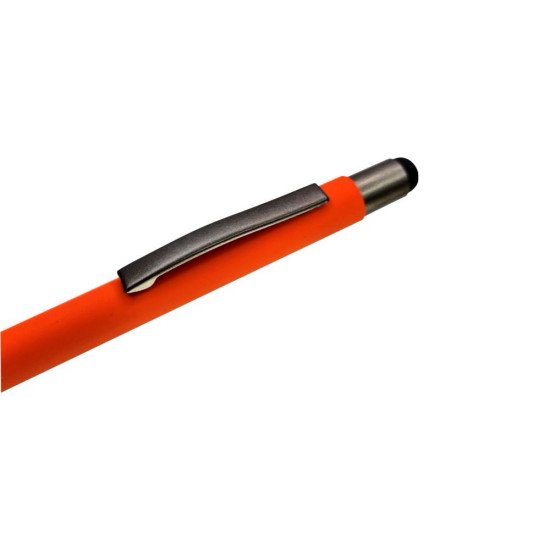 Ручка металева кулькова Bergamo Amazon, колір помаранчевий - 50010122-06