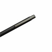 Ручка металева кулькова Bergamo Limpopo, колір чорний - 50010722-01