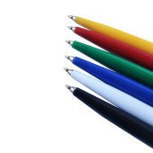 Ручка пластикова кулькова Bergamo Zambezi, колір синій - 50010819-03