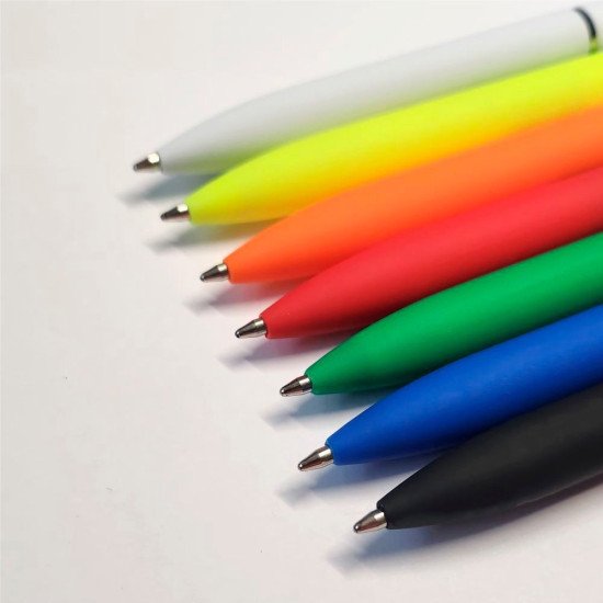 Ручка пластикова кулькова Bergamo Isa, колір синій - 50010919-03