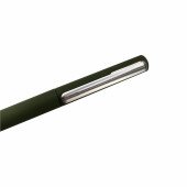 Ручка пластикова кулькова Bergamo Brasos, колір темно-зелений - 50011019-99