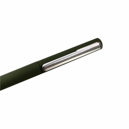 Ручка пластикова кулькова Bergamo Brasos, колір темно-зелений - 50011019-99