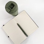 Ручка пластикова кулькова Bergamo Brasos, колір темно-зелений - 50011019-99