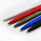 Ручка пластикова кулькова Bergamo Brasos, колір темно-зелений - 50011019-99