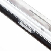 Футляр для ручки пластиковий Bergamo Case, колір чорний - 50101419-01