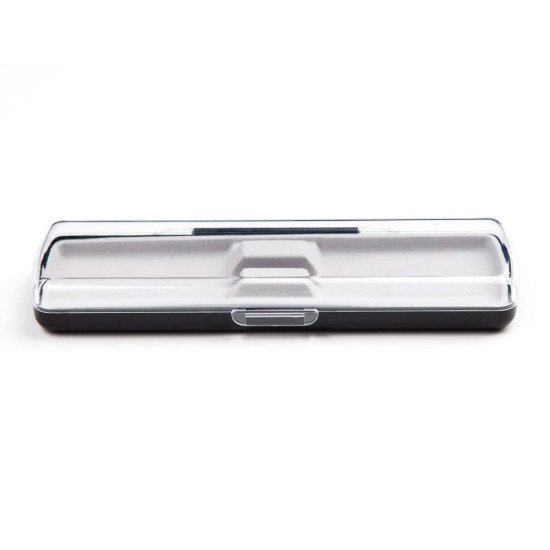 Футляр для ручки пластиковий Bergamo Case, колір чорний - 50101419-01