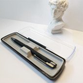 Футляр для ручки пластиковий Bergamo Case, колір чорний - 50101419-01