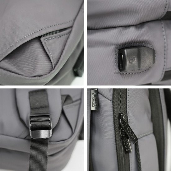 Рюкзак-сумка Nikibo Ranger, колір сірий - 30011805-07