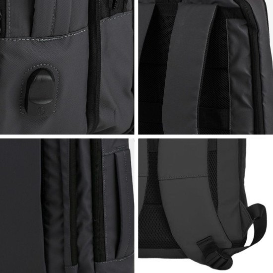 Рюкзак для подорожей Nikibo Horizon, колір чорний - 30012005-01