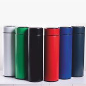 Термос 500 мл сталевий Line Art Cusco з індикатором температури, вакуумний, колір чорний - 60032922-01 Термос 500 мл сталевий Line Art Cusco з індикатором температури, вакуумний, колір чорний - 60032922-01