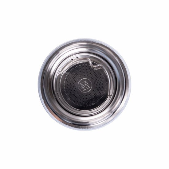 Термос 500 мл сталевий Line Art Cusco з індикатором температури, вакуумний, колір білий - 60032922-08