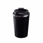 Термокружка 380 мл сталева з LED індикатором Line Art Lima, вакуумна, колір чорний - 60023022-01 Термокружка 380 мл сталева з LED індикатором Line Art Lima, вакуумна, колір чорний - 60023022-01