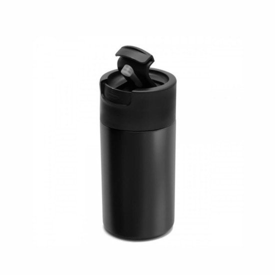Термокружка 450 мл сталева Line Art Bogota, вакуумна, колір чорний - 60023122-01