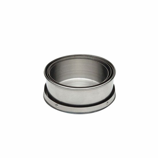 Кухоль складний телескопічний 240 мл сталевий Line Art Nebraska, з карабіном, колір сріблястий - 110053421-77