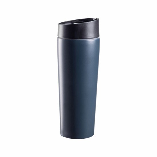 Термокружка 380 мл сталева Line Art Ofelia, вакуумна, колір графітовий/чорний - 60023522-11